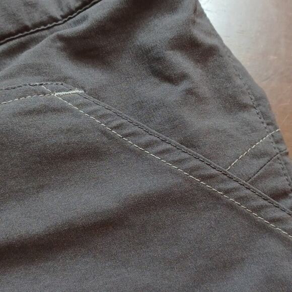 Eddie Bauer LG Skirted Shorts Sport Performance Nylon Active Hiking Gray Large L - Picture 6 of 9